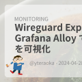 WireGuard Exporter と Grafana Alloy で VPN 通信量を可視化